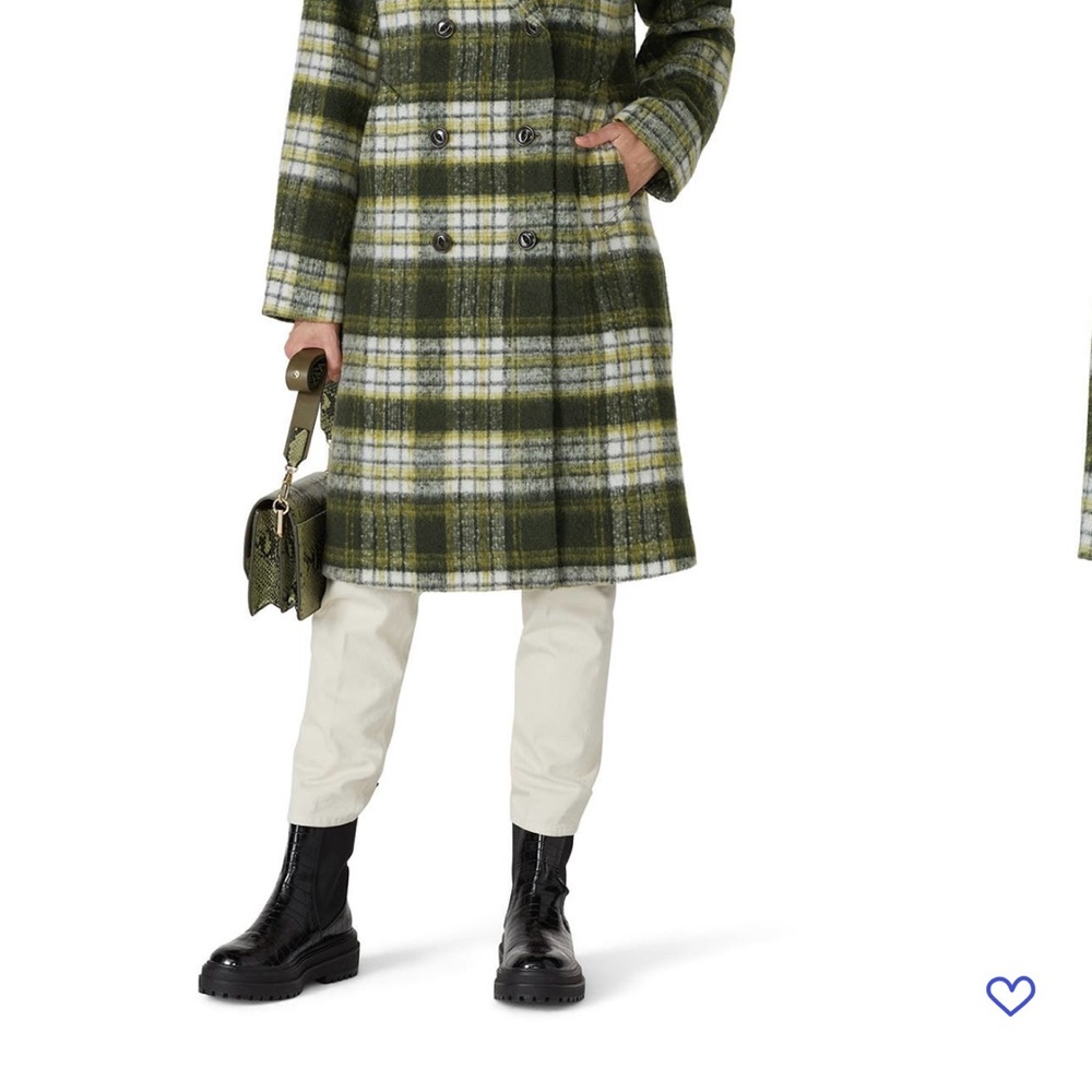 NVLT Green Plaid Women's Coat - High End